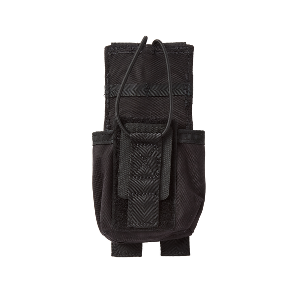 Snigel Radio Pouch -15 - Justerbar Radioficka (Svart)