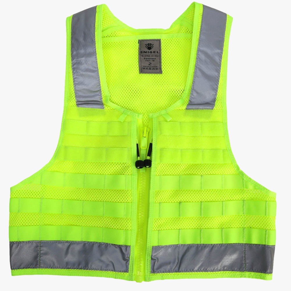 Snigel Equipment Vest-16 – väst, high-vis gul