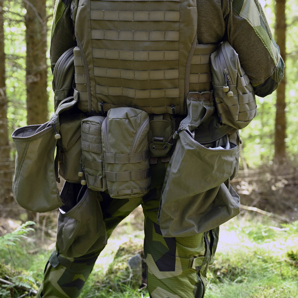 Snigel Oyster Pouch Small - Fällbar Organiseringsficka (Svart)