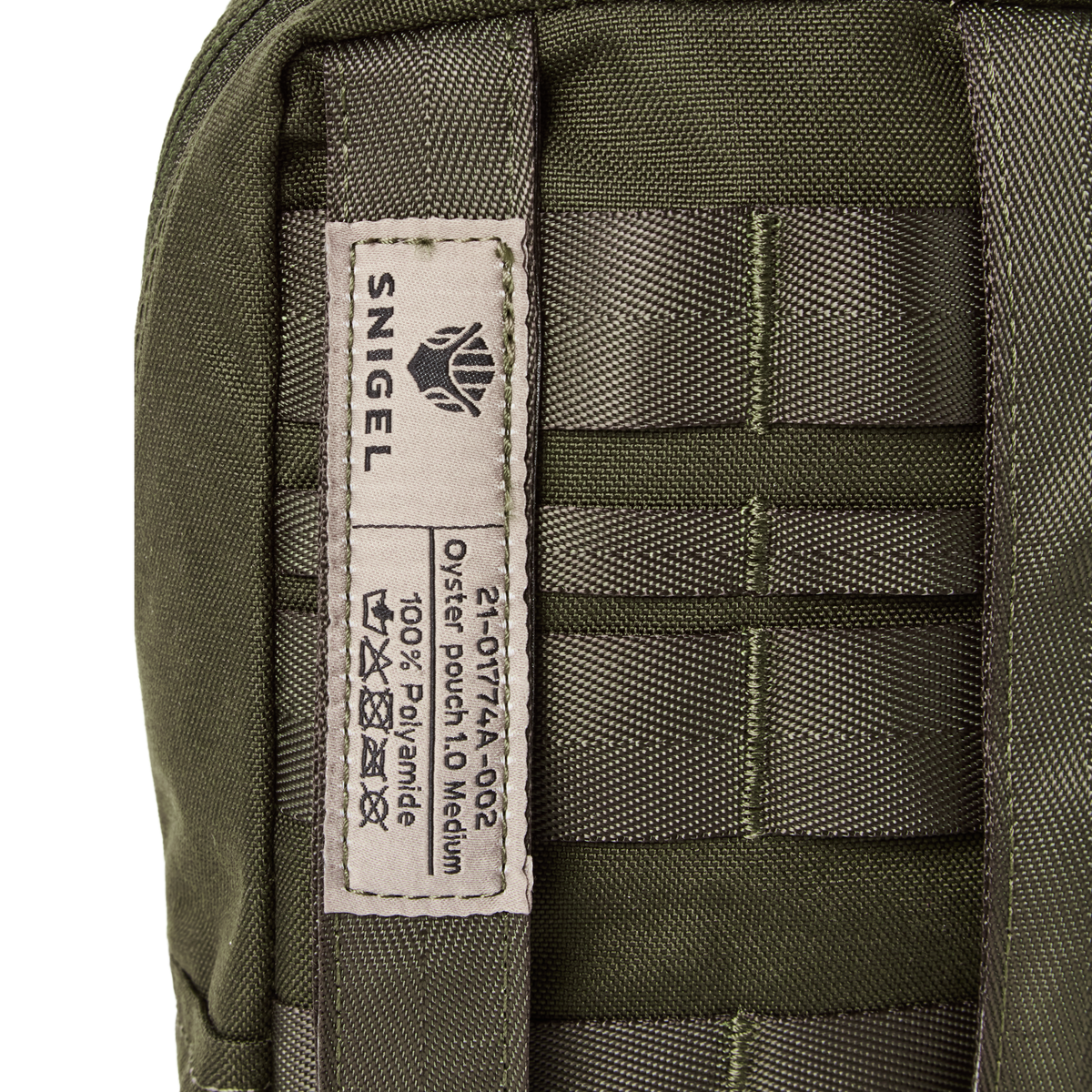 Snigel Oyster Pouch Medium - Fällbar Organiseringsficka (Oliv)