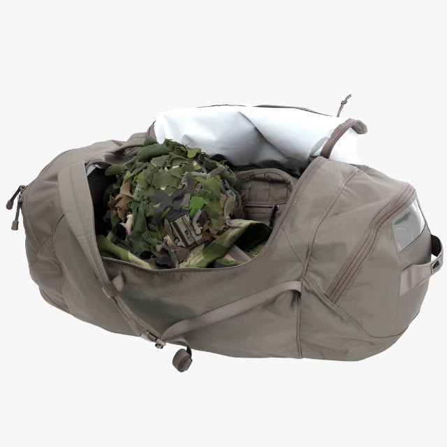 Snigel 90L Duffel Bag-17 – duffel- och ryggsäcksmodell, grå