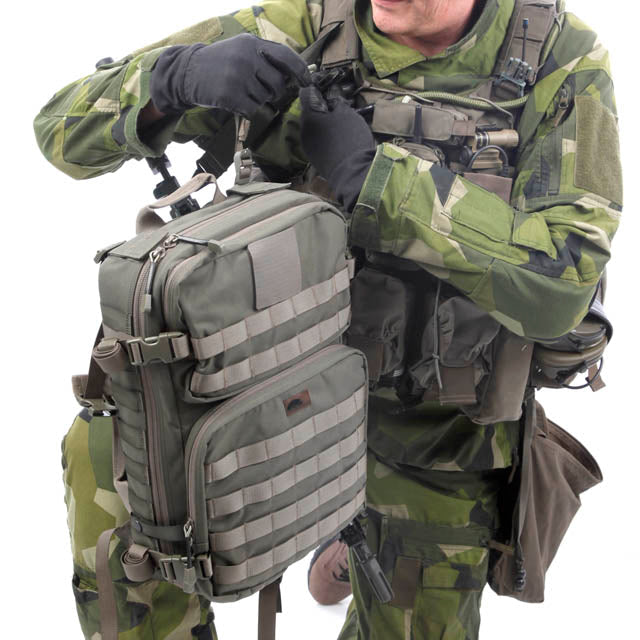 Snigel Specialist Backpack 30L – modulär insatsryggsäck, svart