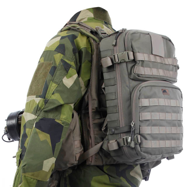 Snigel Specialist Backpack 30L – modulär insatsryggsäck, grå