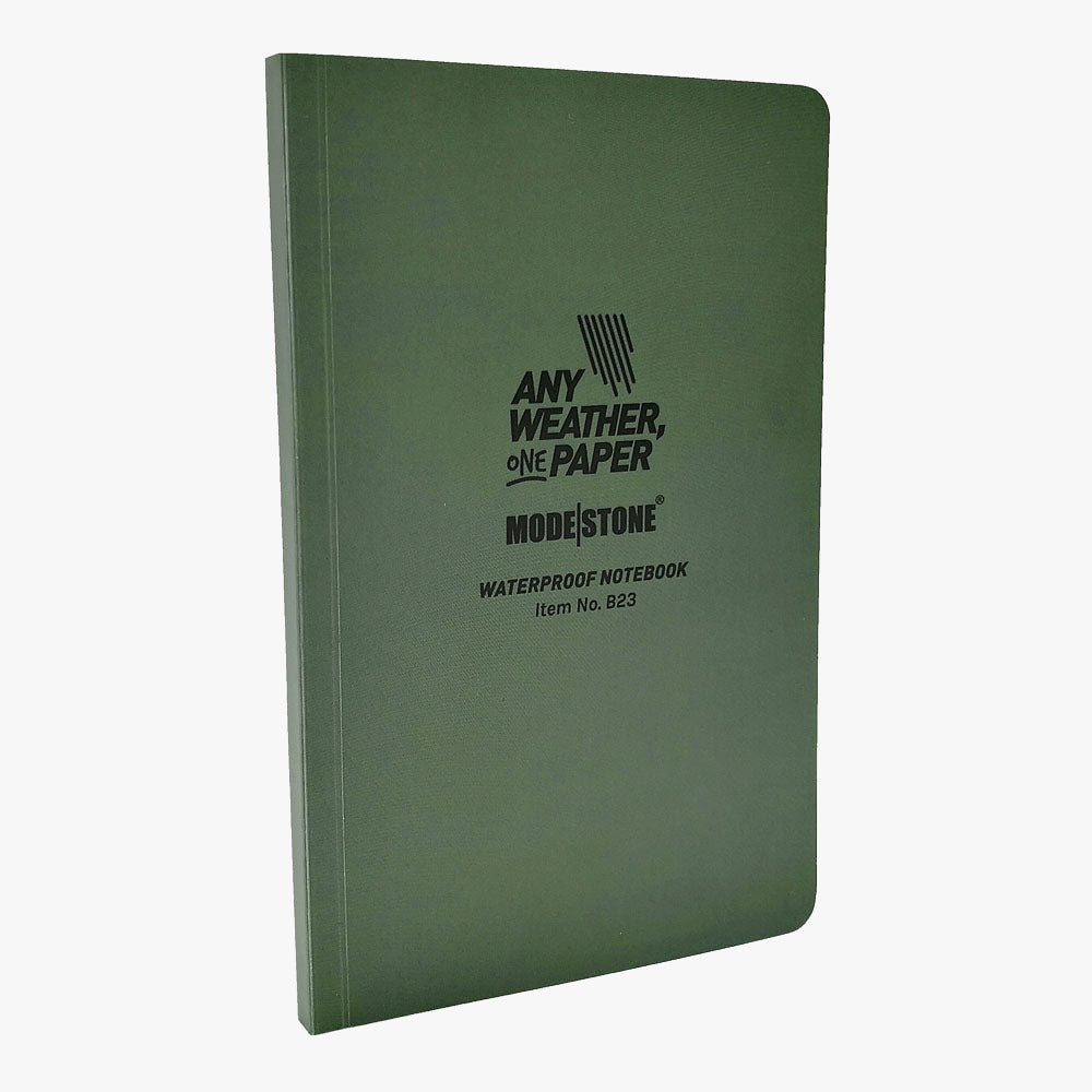 Modestone Flexible Field Book – 118 × 183 mm, grön