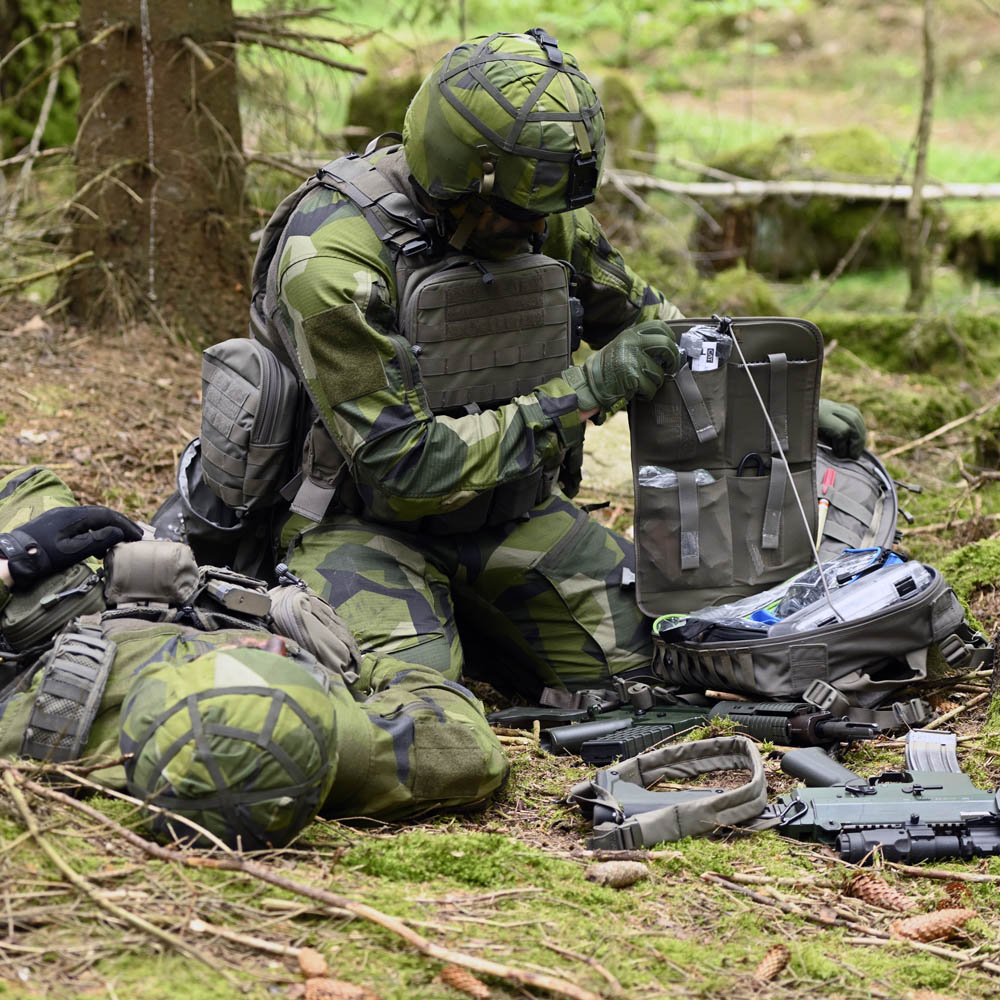 Snigel Specialist Backpack 30L – modulär insatsryggsäck, grå