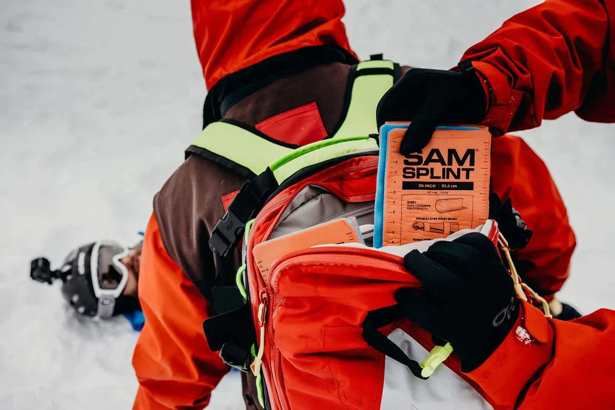 SAM Splint 36" Rullad Universalspjäla (91 cm, Orange)